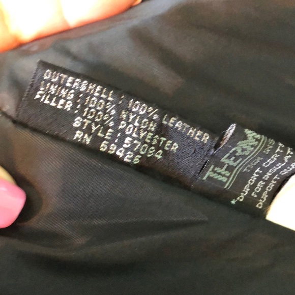 Tannery West Leather Jacket Men’s Black Size Large - Picture 7 of 10